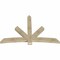 Ekena Millwork Alberta Rough Sawn Timber Gable Bracket, Douglas Fir, 84"W x 56"H x 4"D x 6"F, 16/12 Pitch GBW084X56X0406ALB00RDF - alternate 4